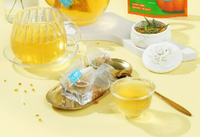 南瓜+竹叶=养生茶?「十分可OSnack」推出新品:南瓜竹叶茶