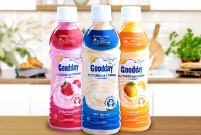 菲律宾食品饮料公司环球罗宾娜和朝日饮料合作,推出新品Goodday发酵乳饮料