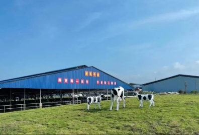 广西田东县皇氏奶业示范区8月正式投产