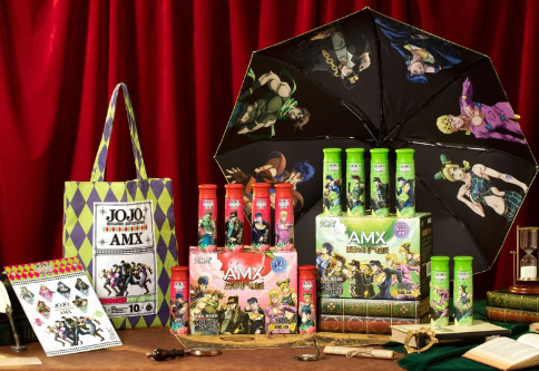 安慕希 x JOJO的奇妙冒险联名，推出十周年限定款酸奶