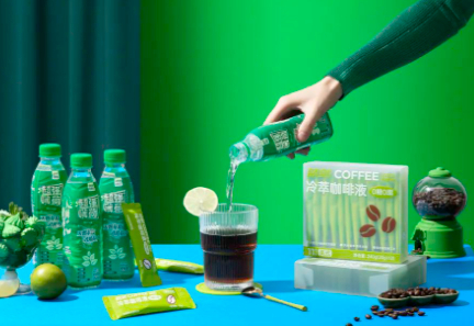 双倍清醒?蓝剑饮品推出「薄荷美式」组合装