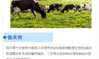 各持1/3股份,恒天然与NZX、EEX确认GDT战略合作伙伴