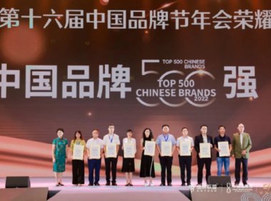 《2022中国品牌500强》完整榜单发布