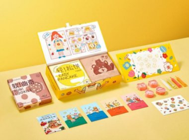 「速味享FASTVSUM」推出亲子烘焙礼盒“奇趣小画家”