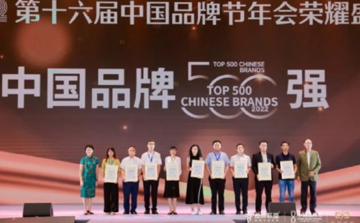 《2022中国品牌500强》完整榜单发布
